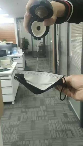 S&J EN14683 4 ply medical surgical outdoor breathable melt blown mascarillas mask custom disposable black face mask