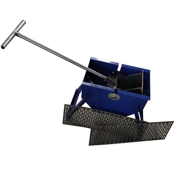 Household Fiber Decorticating Machine , Blue Easy To Operate Peanut Sheller Machine