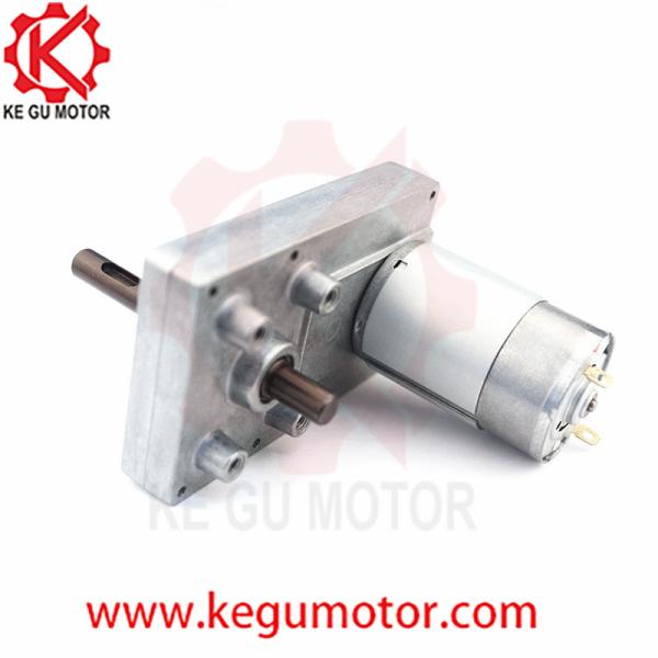 slow speed rotating gear motor with gearbox 95MM*60MM 23Kg.cm on load 13 rpm gear motor