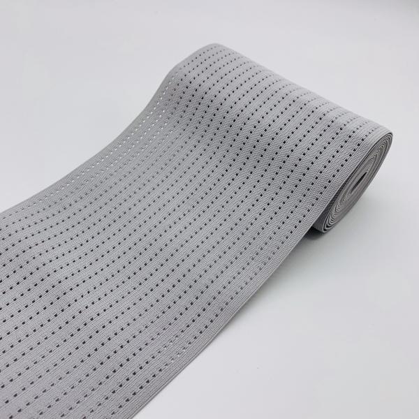 Factory customized polyester rubber latex fish silk band webbing  for abdominal belly band sewing