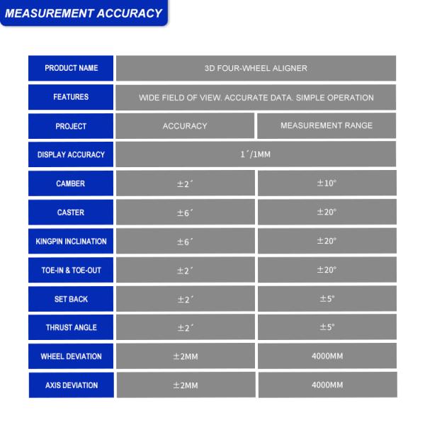 Car Workshop 3D Wheel Alignment Machine Automatic High Accurate
