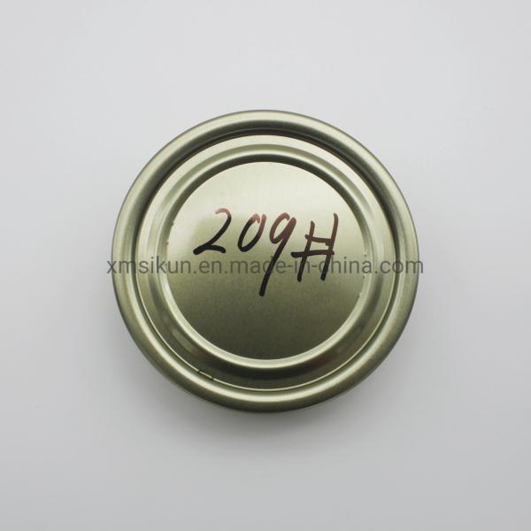 Food Grade 209# Tinplate End Easy Open Lid for Tin Can