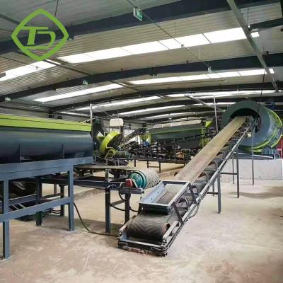 Professional organic fertilizer plant pig manure powder organic fertilizer production line