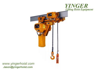 1 Ton Indoor HHBB Lifting Chain Hoist Low Headroom Design Reliable Performance 1 ton chain hoist low headroom chain