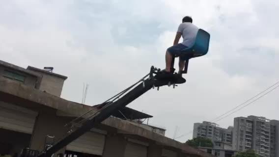 500kg Scissor Camera Crane , Long Arm Mobile Camera Crane