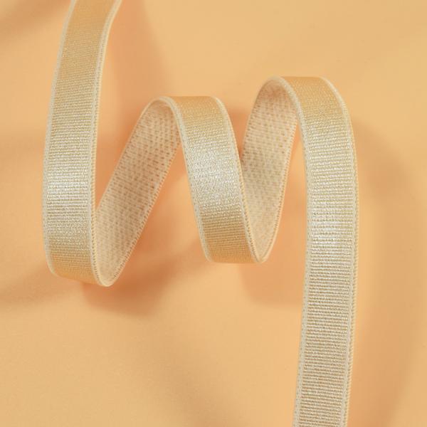 Eco-friendly clear bra strap elastic brassiere strap lingerie bra accessories custom nylon shiny elastic band