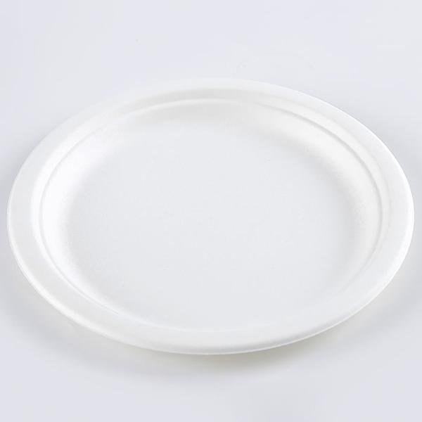 9 Inch Round Microwaveable Biodegradable Disposable Bowl Eco Friendly