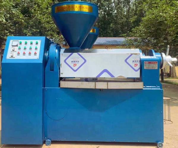 1-20 Tons / 24hours Ground Nut / Black Seed Oil Extraction Machine Carbon Steel Material
