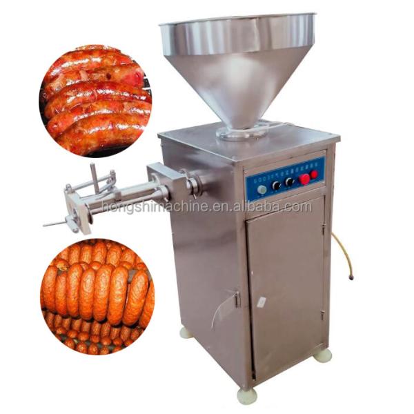 Electric High Quality Meat Sausage Filling Stuffing  machine Automatic Pneumatic Quantitative Sausage Stuffer Twister Machine