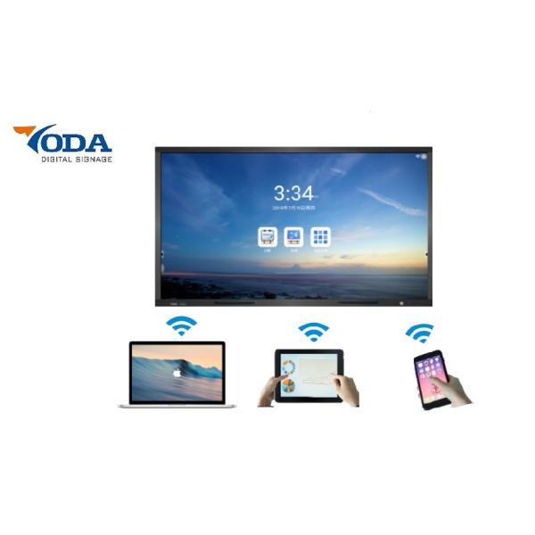 86" 3840*2160P 500W 350cd/m2 LCD Teaching Blackboard