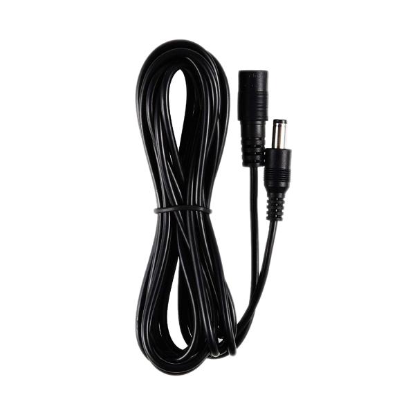 DC Extension Cord CCTV 3m(10ft) 2.1x5.5mm 12V Power Cable For LED Cabinet Light Security Cameras IP Male
