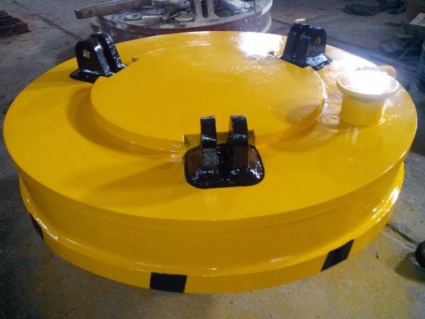 MW-5 High Frequency Electromagnetic Lifting Magnet , Magnetic Lifting Device 1 - 20 Tons