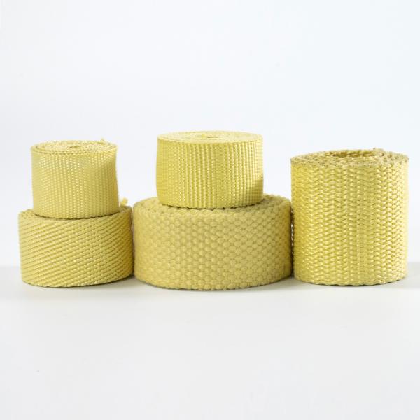 High strength cut fire resistant aramid fiber elastic band kevlars webbing for Industrial conveyor webbing