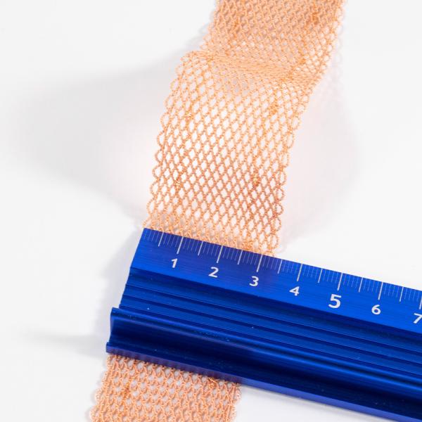 Fish silk mesh breathable elastic spandex band mesh elastic webbing for bra underwear