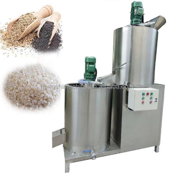 Factory price!!Stainless Steel Sesame Peeling Machine Sesame Peeler Machine Sesame Skin Removing Hulling Machine
