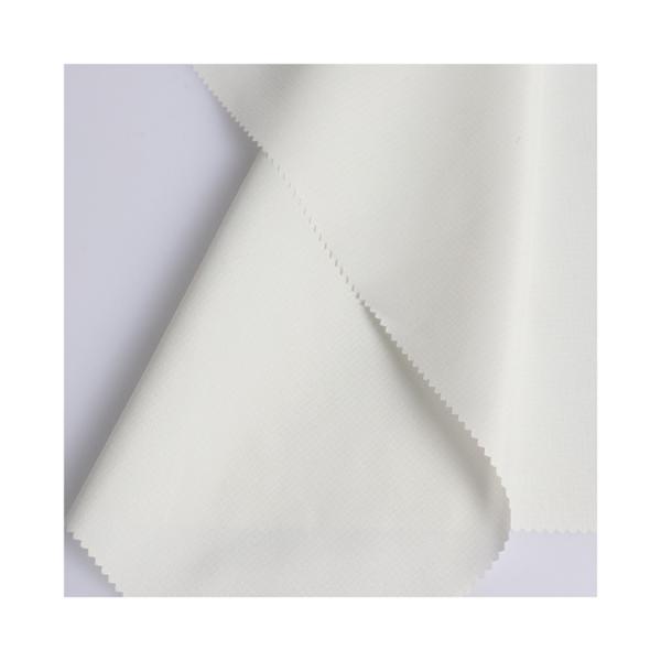 88gsm Recycled Marine Plastic Poly Pongee Lightweight Ripstop Fabric Moisture Absorbent