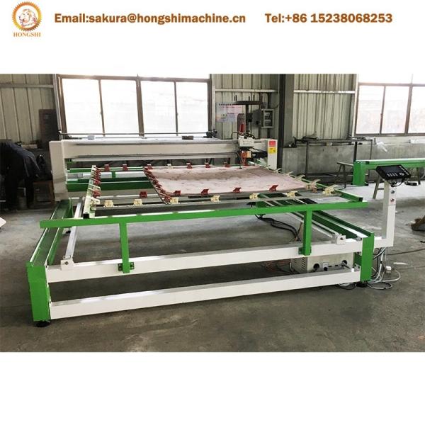 Moving head mattress automatic bed cover making machine home used cotton quilt textile shop use quilting machine