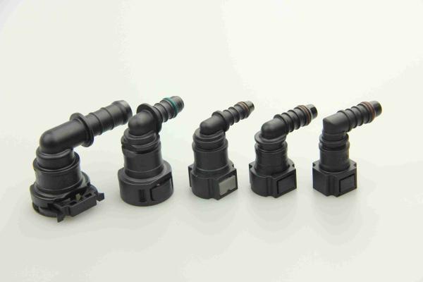 China SAE fuel line plastic quick connector fitting
