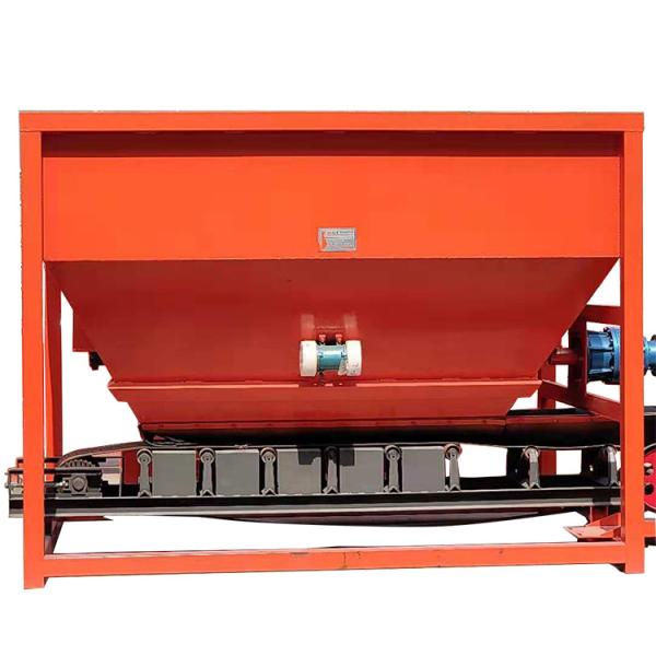 Compound new type organic manure conveying equipment forklift feeder batching machine