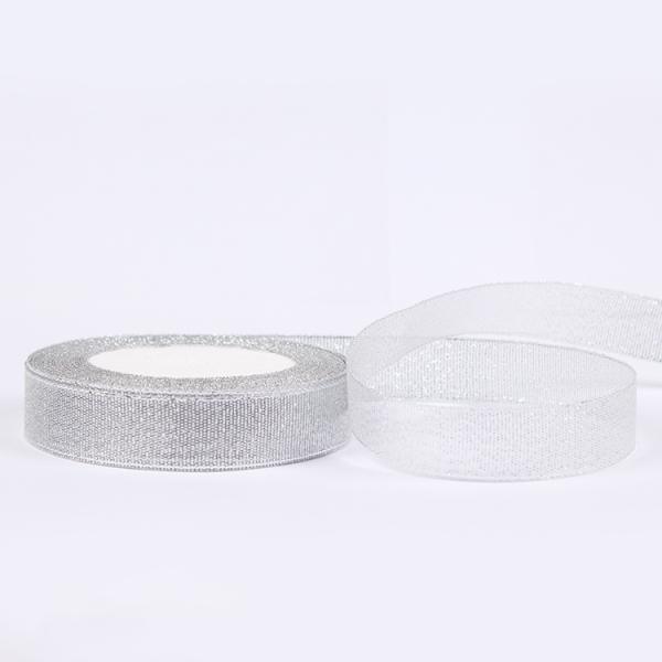 2020 new arrival PET material gold green belt Roll packing Silver belt glitter ribbon
