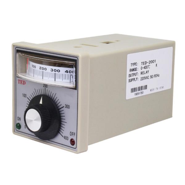 TED-2001 72*72mm 0-400 Celsius Manual Pointer temperature controller adjustable thermostat