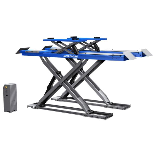 3D Wheel Alignment Scissor Lift Garage Equipment 4000kg For Tire Shop