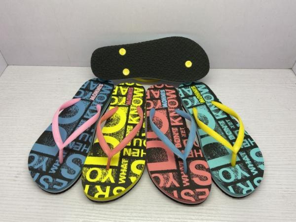 Summer Lady Fashion Flip-Flops Slippers Outdoor Wear Resistant Slipper Anti-Slipper
