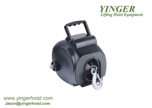 Portable Winch Boat Electric Winch Hoist Corrosion Resistant Casing With Permanent Magnet Motor  Electric Boat Winch