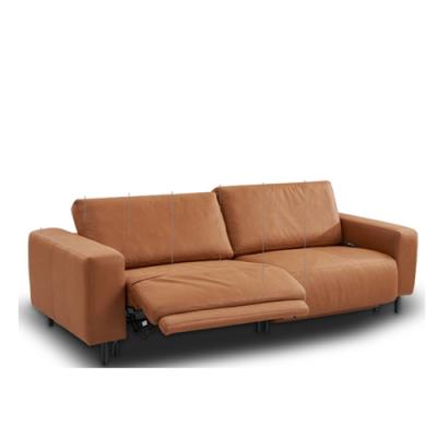 Nordic Minimalist Electric Multi-Function Semi-Recumbent Designer First-Class Three-Proof Luxury Sofa