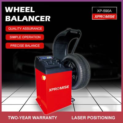 0.25KW Car Wheel Balancer 110V / 220V Self Correction 180r/min