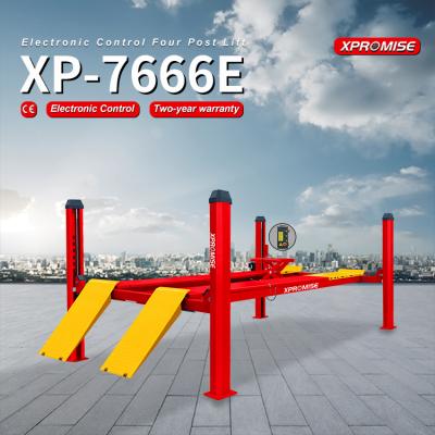 Vehicle Equipment Four Post Lift 6000kg Electronic Control