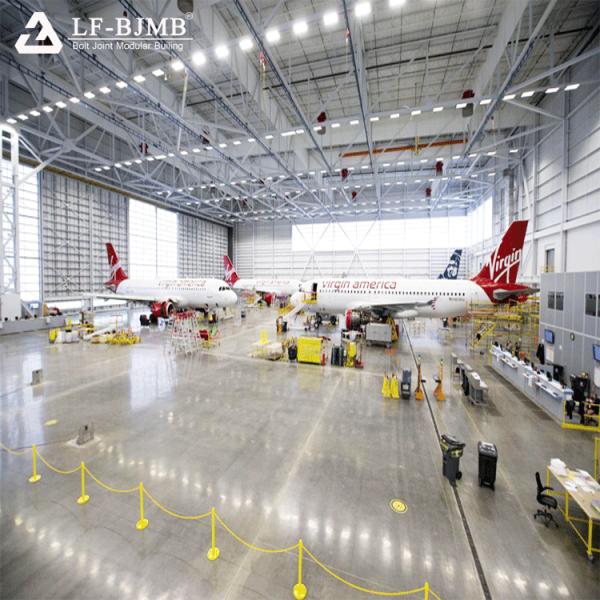Hot Sale Prefab Light Steel Structure Hangar Building Design Aircraft Hangar