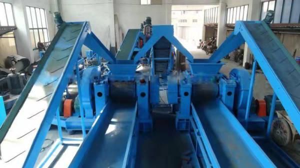Rubber Scrap Tire Shredder , Complete Scrap Tire Recycling Equipment
