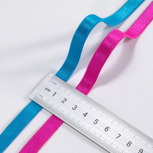 10mm Anti-slip shoulder straps picot edge elastic soft stain bra elastic band custom elastic for bra shoulder strap