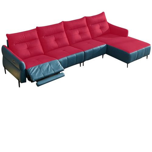 2022 New Technology Fabric Sofa Electric Multifunctional Italian Corner Living Room Space Capsule Combination Sofa