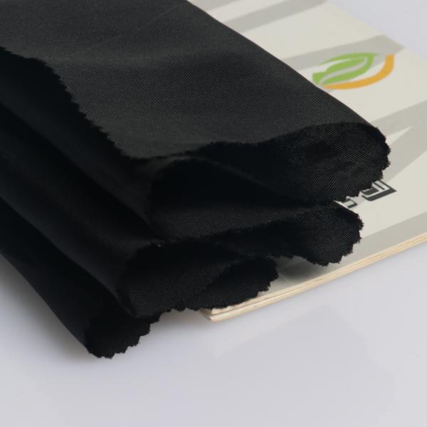 Eco Friendly Recycled 190t Polyester Pongee Fabric 75d*75d For Rain Coat