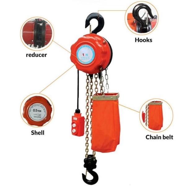 High Speed Endless Lifting Chain Hoist 10 Ton Crane Hoist Effective In Narrow Places electric hoist 2 ton