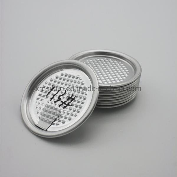 High Quality 113# Aluminum Peel Off Lid Ring Pull Canning Ends