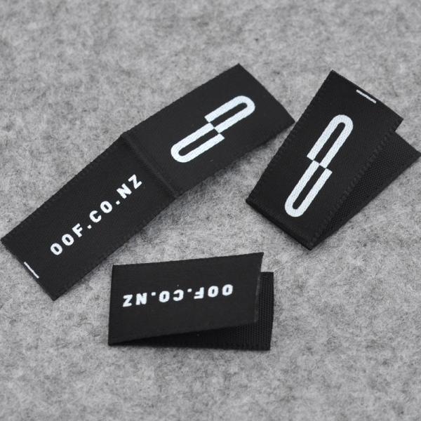 Factory Weaving Machine Making High Quality Damask Woven Label Garment Clothing Labels