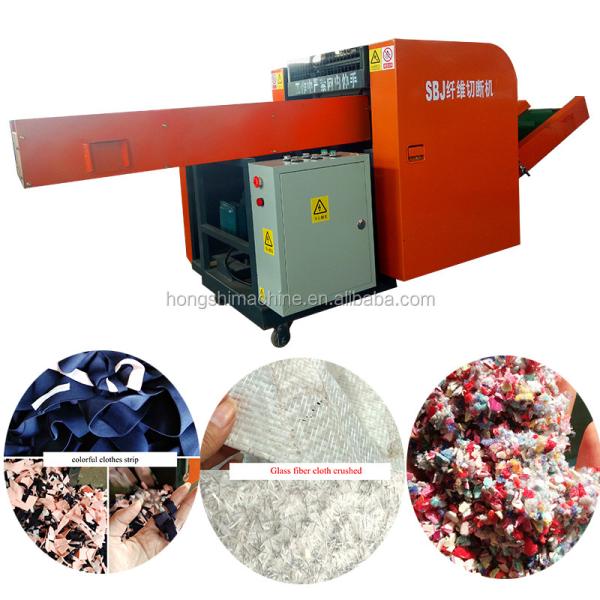 Waste textile recycling machine fabric old clothes fiber crusher shredder machine