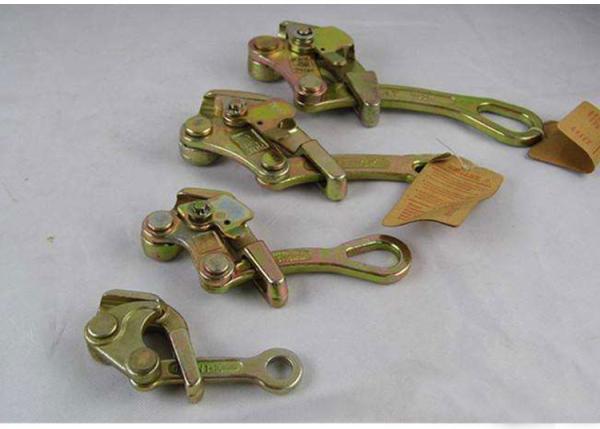0.5 Ton -3 Ton Wire Rope Grips Powder Coating Finishing For ACSR Conductor