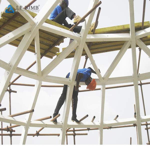 LF space frame glass dome steel structure dome building roof design