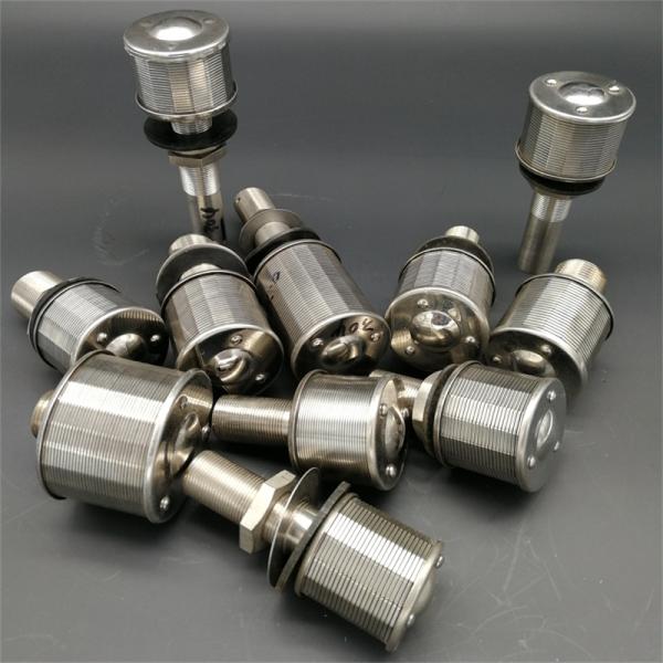 DN45-108 stainless steel wedge wire filter nozzle / johnson screen nozzle /  water & gas strainer nozzle for power plant
