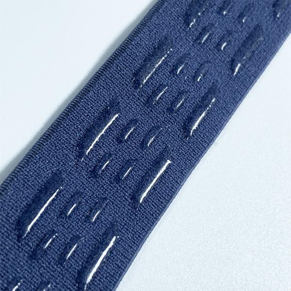 Underwear anti-slip silicone rubber grip elastic webbing waistband for garment trousers headband