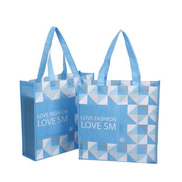 Pp Non Woven Grocery Bags , Laminated Pla Custom Non Woven Tote Bags