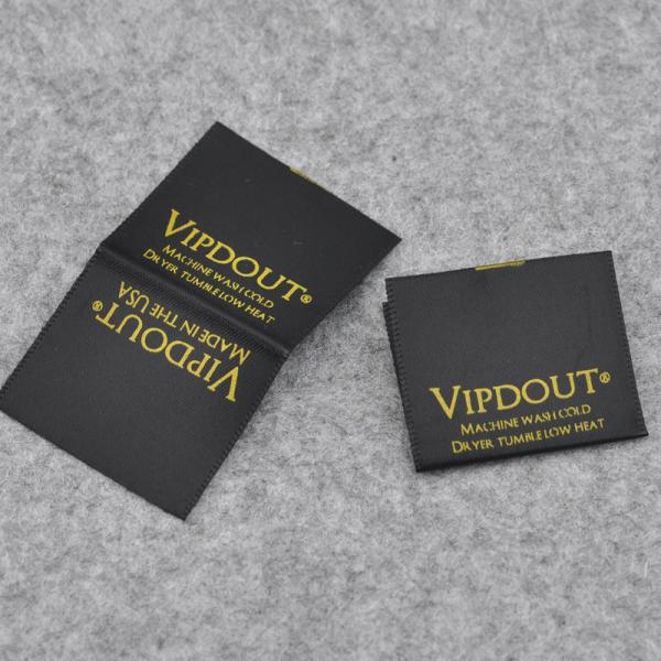 Personalized Custom Clothes Private Brand Cloth Woven Label Tag