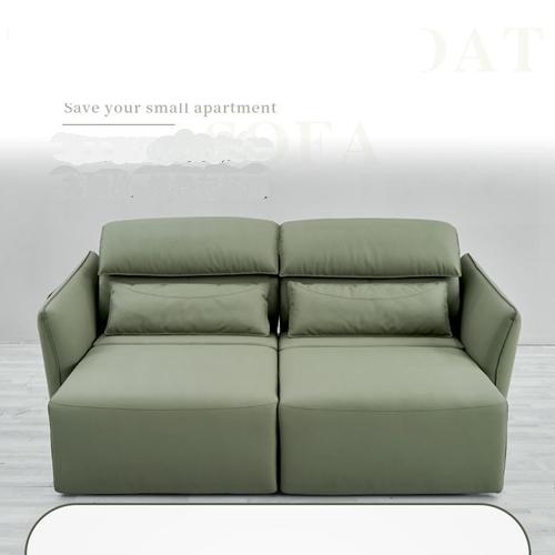 Modern Minimalist Double Technology Cloth Electric Sofa Bed  Telescopic Function Sofa Bed Dual-Use