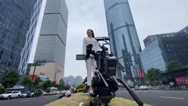 Portable Mini Motorized Tripod Dolly , 150cm Track Dolly Slider