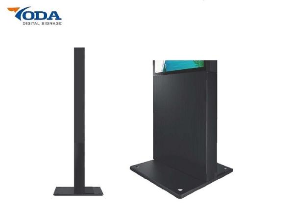 High Light Outdoor Digital Signage Floor Standing Type With Tempered Glass