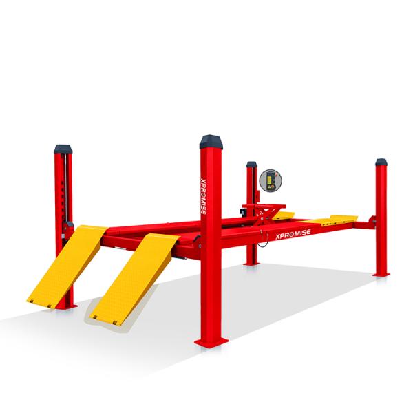 Hydraulic Four Post Lift Electronic Control 5000kg 0.6 - 0.8Мра Air Pressure